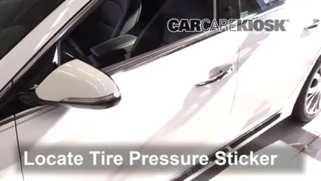 2017 Hyundai Sonata Sport 2.0T 2.0L 4 Cyl. Turbo Tires & Wheels Check Tire Pressure